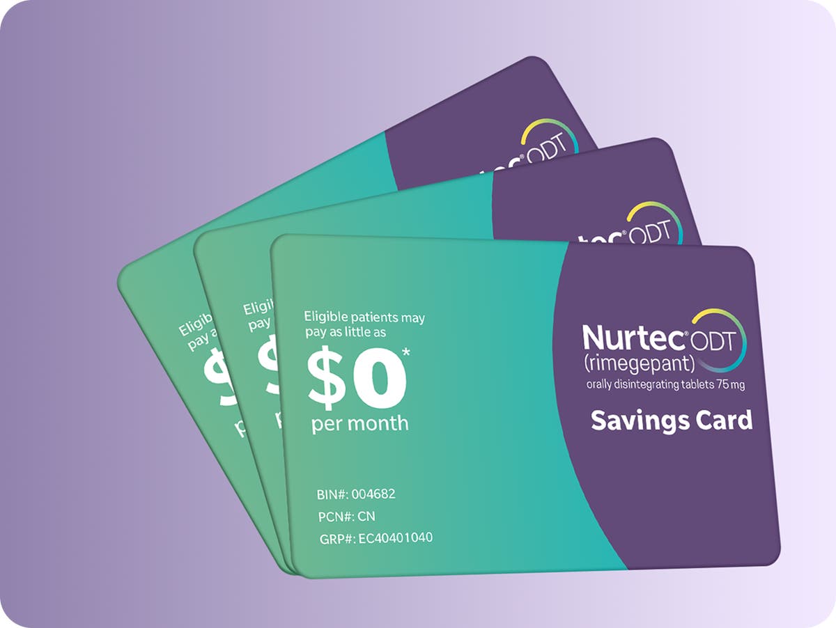 Copay Savings | Nurtec® ODT (rimegepant) | Safety Info