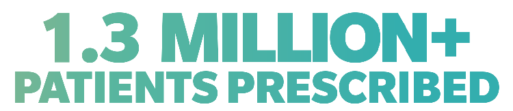 1.3 Million+ Patients, 8.5 Million+ Total Prescriptions